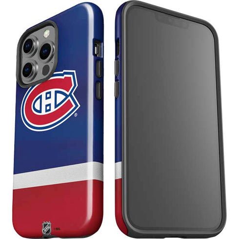 NHL Montreal Canadiens Jersey iPhone 15 Pro Impact Case